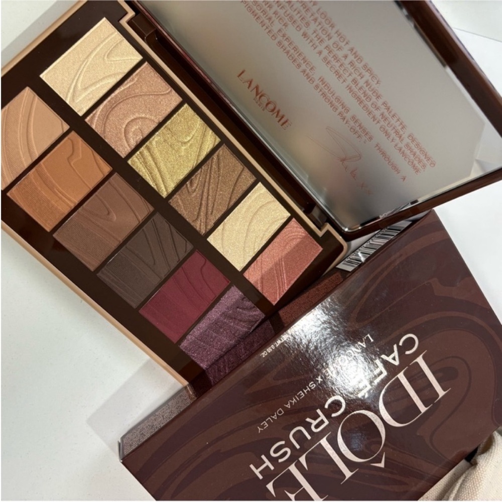 Lancome Idôle Café Crush Eyeshadow Palette - Pink, Gold, Brown - Picture 6 of 7